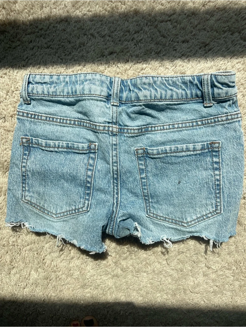 Art class denim shorts